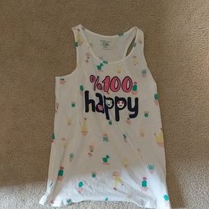100% happy tank top